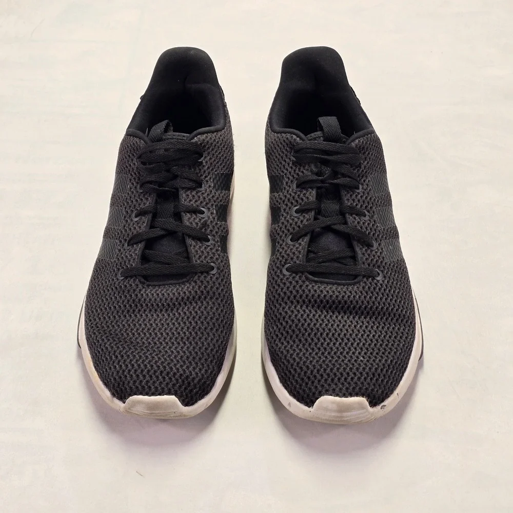 Adidas Cloudfoam Racer TR Men Black Mesh Casual Lifestyle Sneakers Shoes Size 12 - Picture 3 of 9